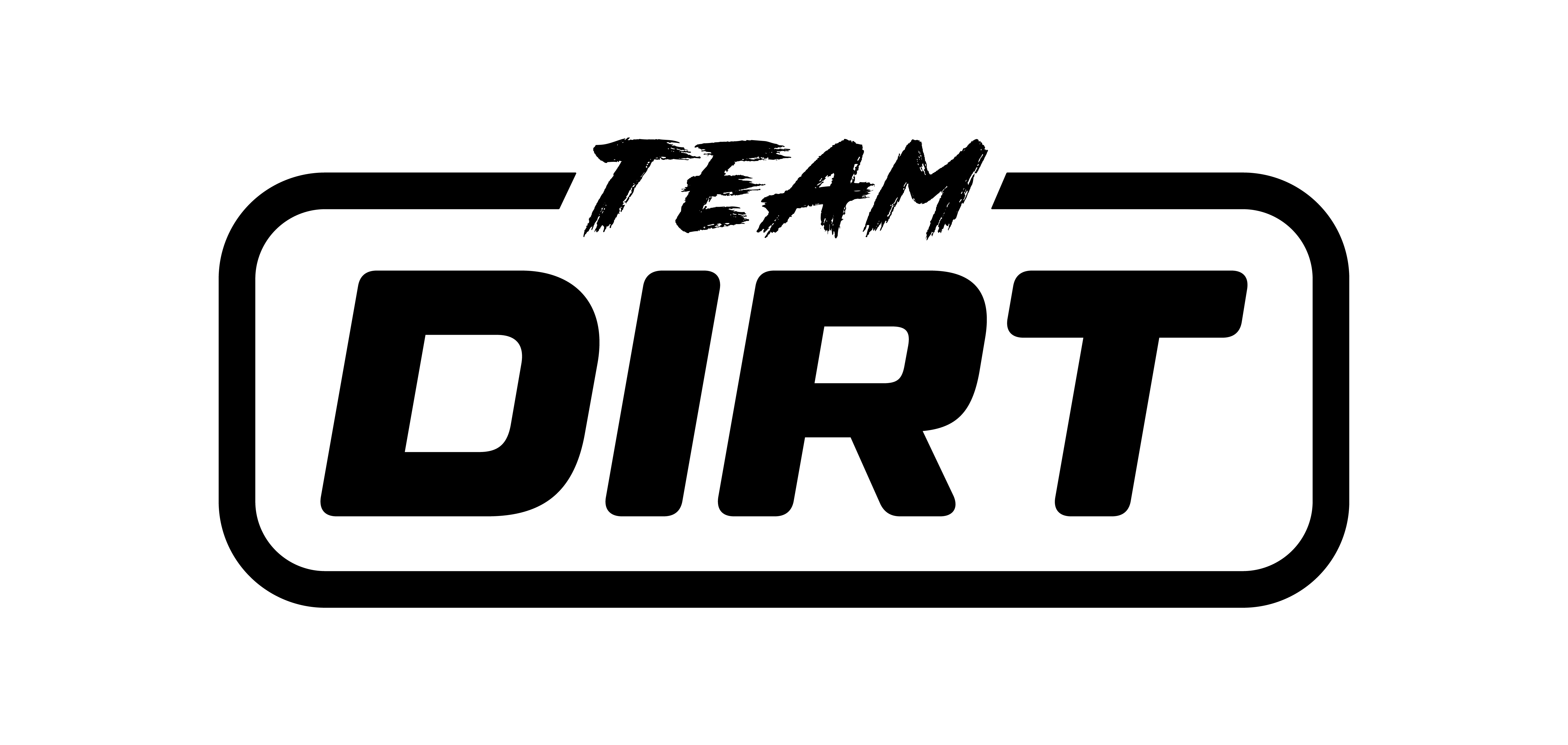 Dirt League logo — black